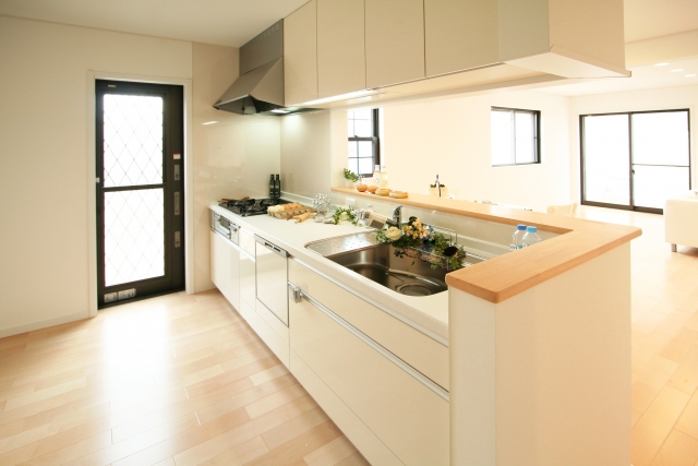 新築キッチンのイメージ